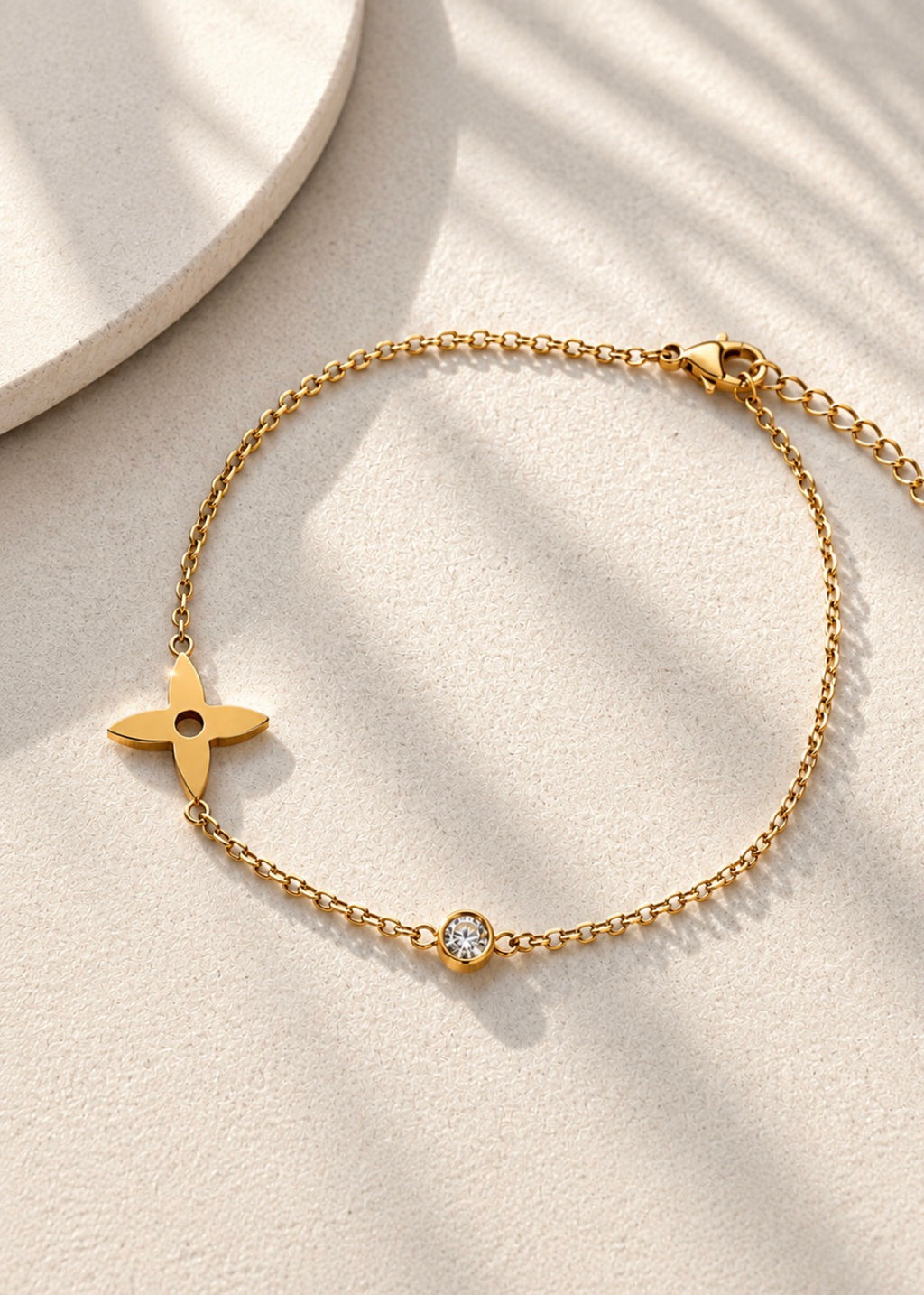 Bloom Luxe Gold Anklet