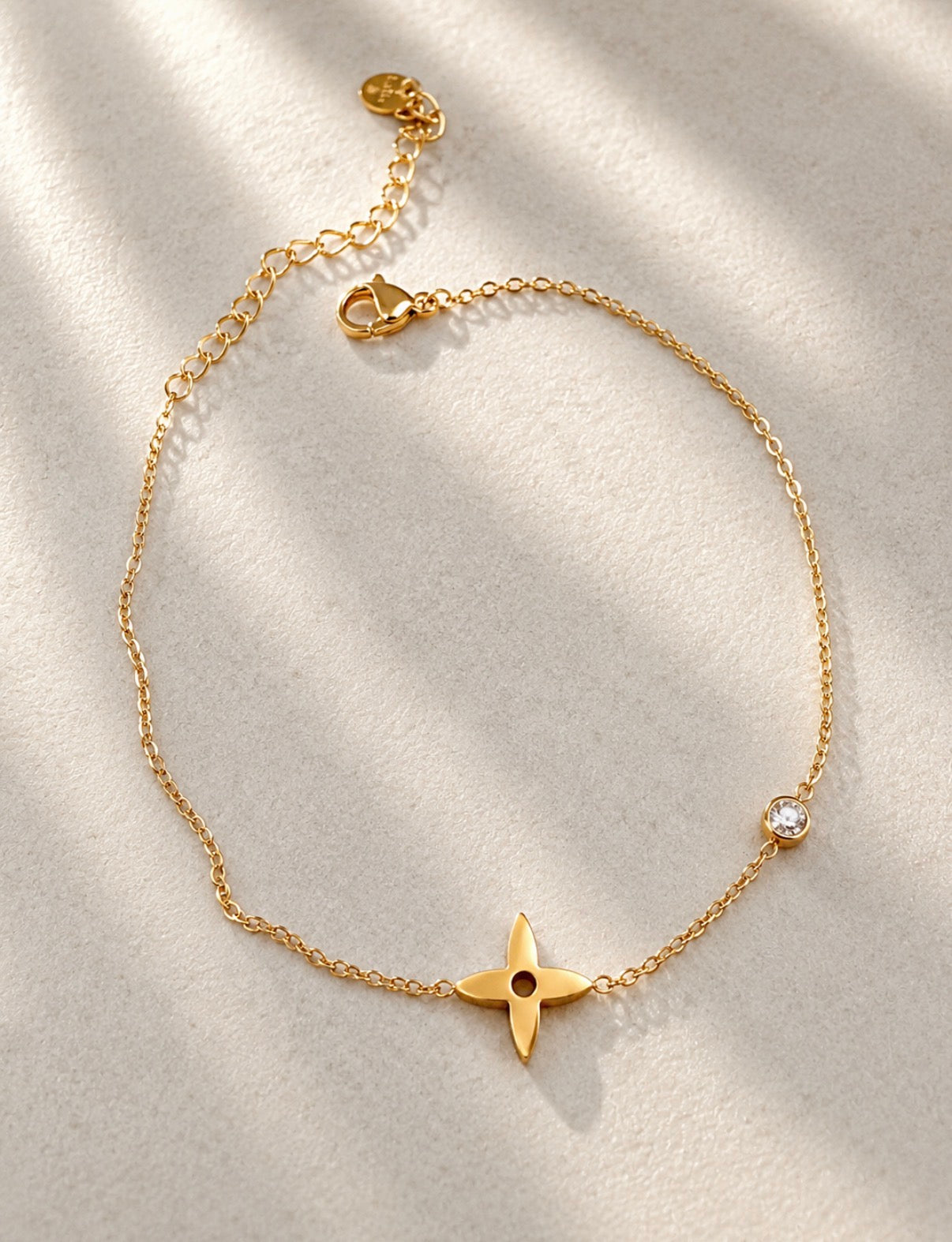 Bloom Luxe Gold Anklet
