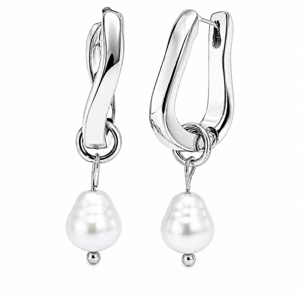 Pretty Girl Pearls~Silver