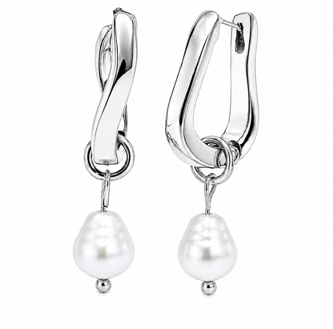 Pretty Girl Pearls~Silver