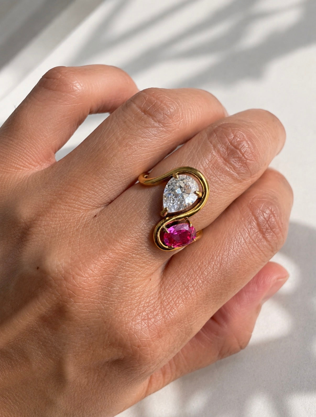 Blush Eclipse Ring