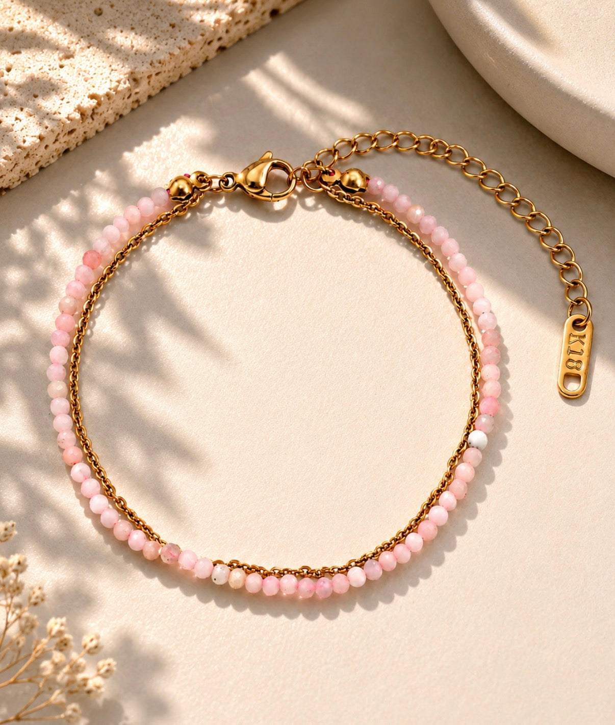 Blush Tide Anklet