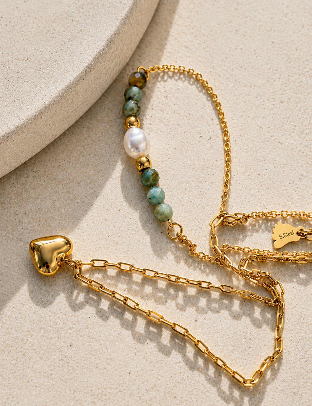 Coastal Keepsake Gold Anklet