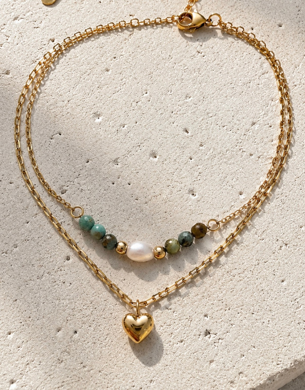 Coastal Keepsake Gold Anklet