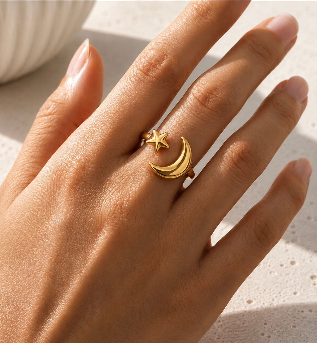 Cosmic Crush Gold Ring