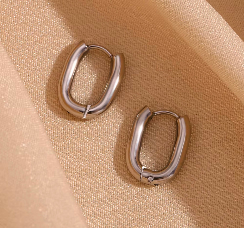 Pretty Little Hoops~Silver