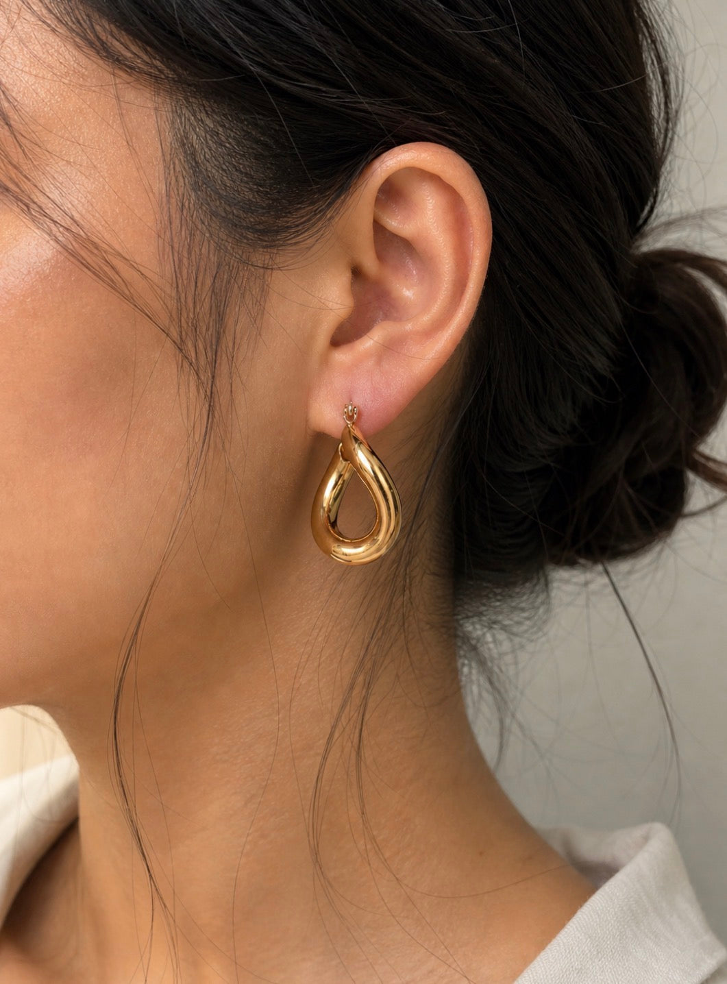 Endless Wave Hoops~Gold