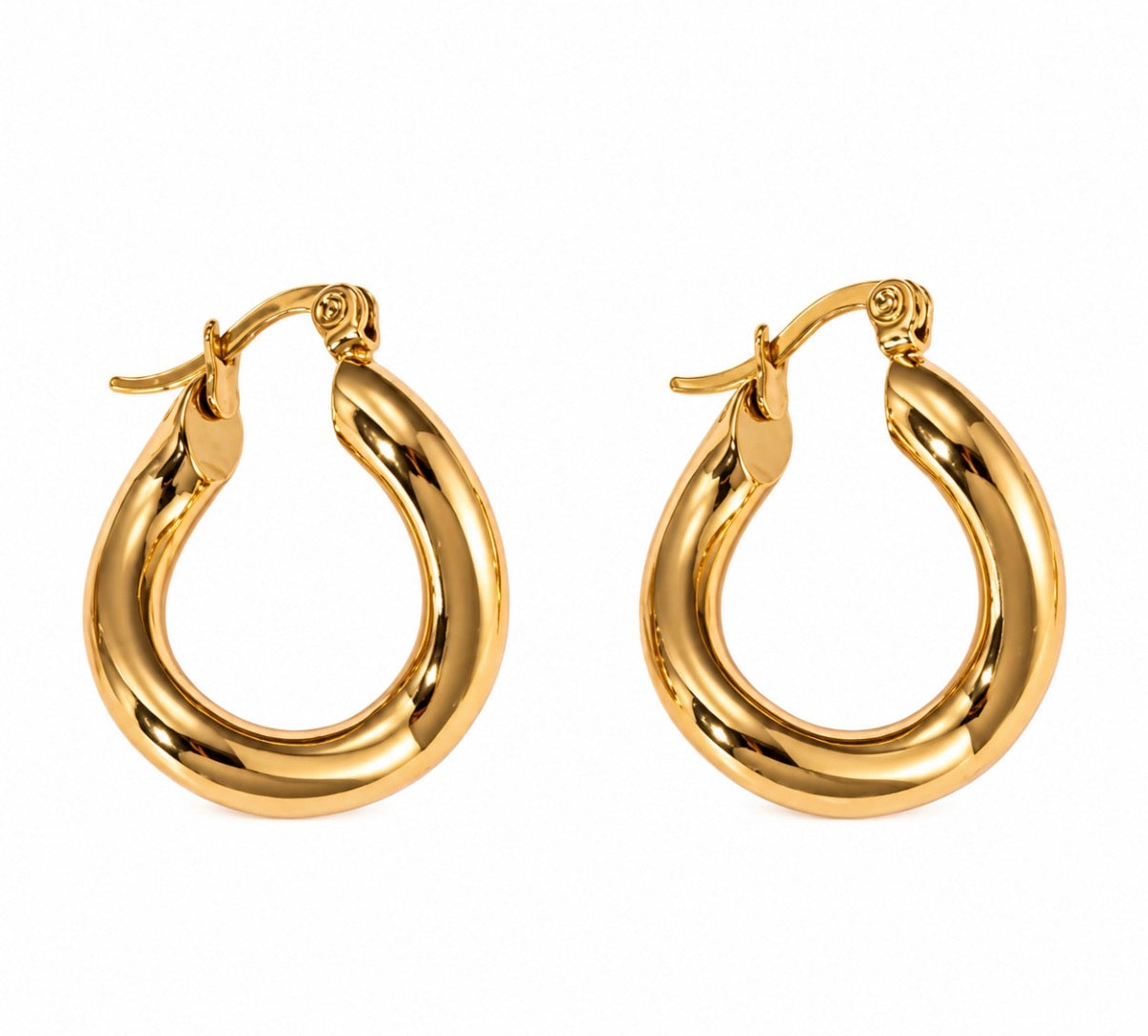 Endless Wave Hoops~Gold