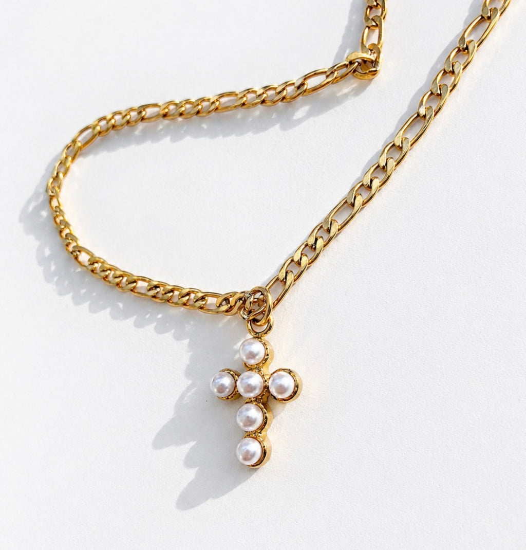 Eterna Pearl Cross