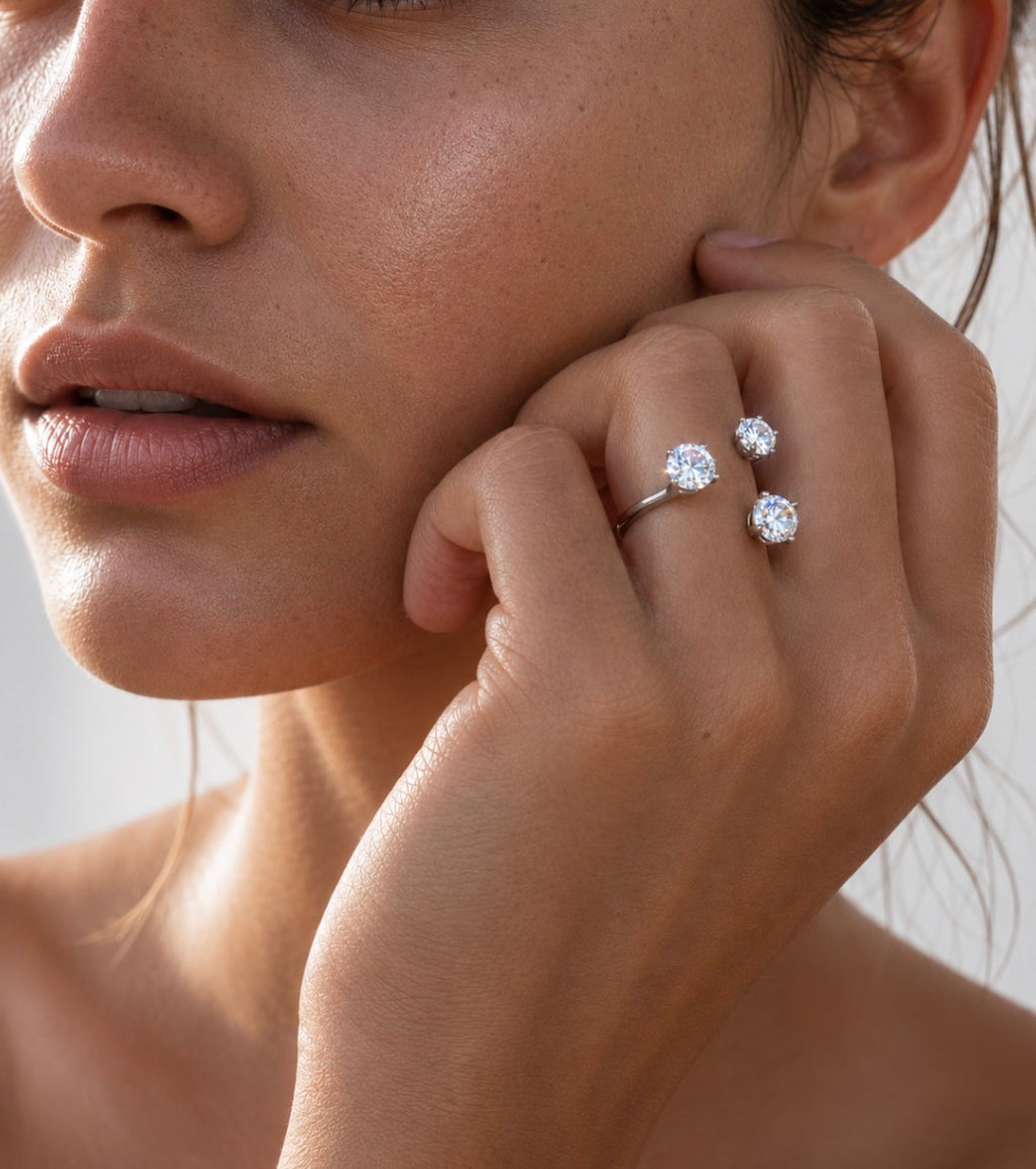 Glow Getter Silver Ring