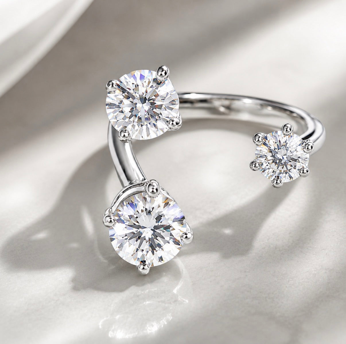 Glow Getter Silver Ring