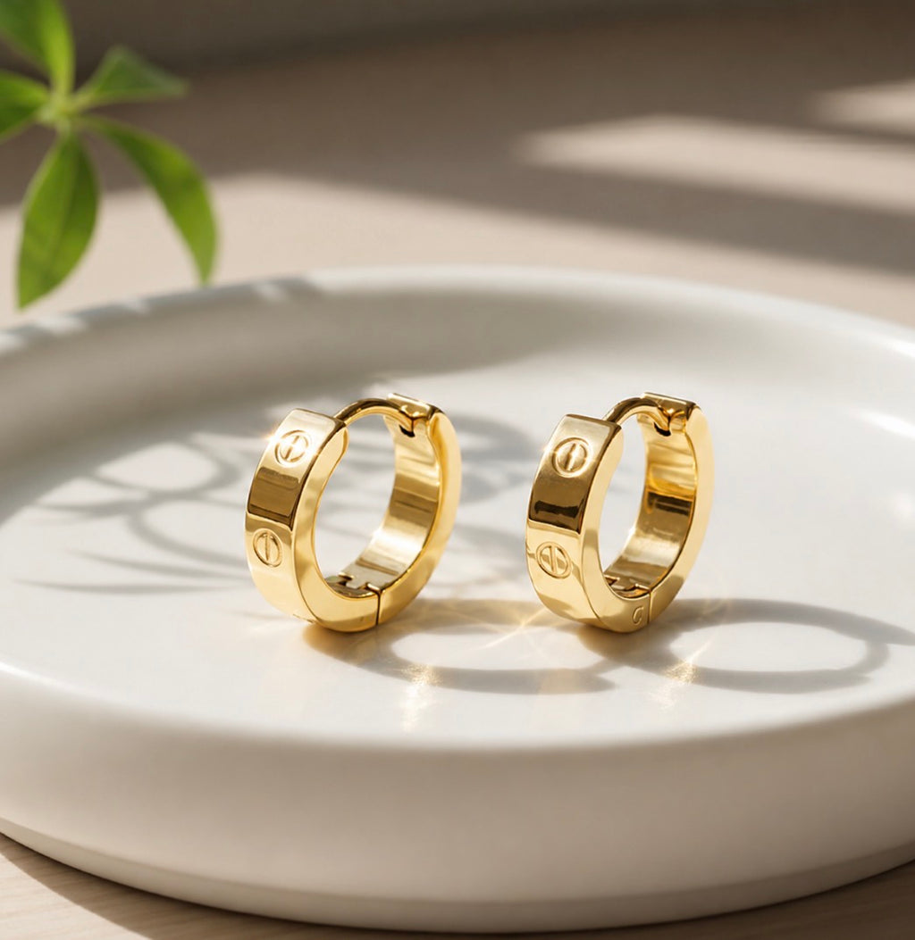 Glow Up Gold Earrings