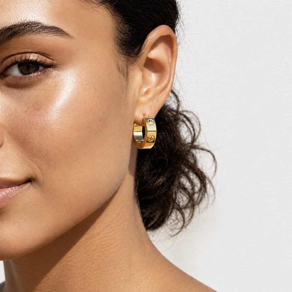 Glow Up Gold Earrings