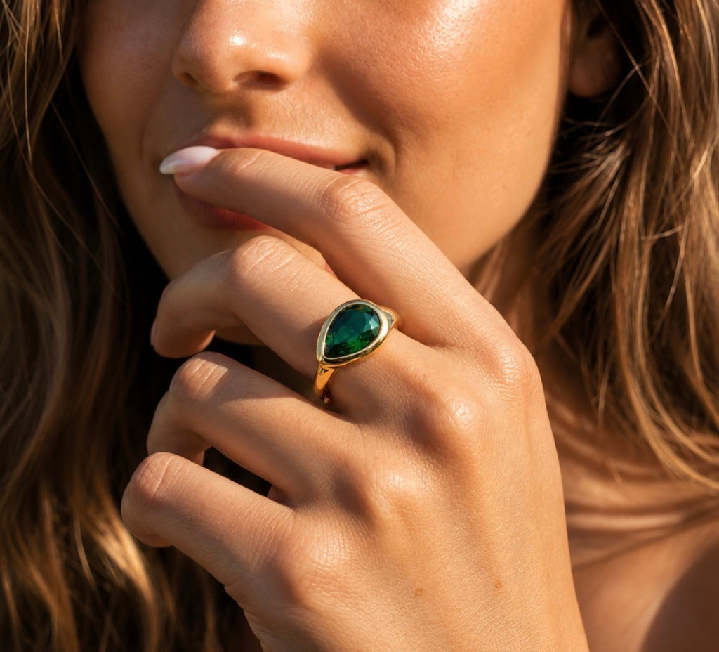 Green Goddess Ring