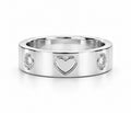 Heartline Luxe Silver Ring