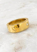 Heartline Luxe Ring Gold