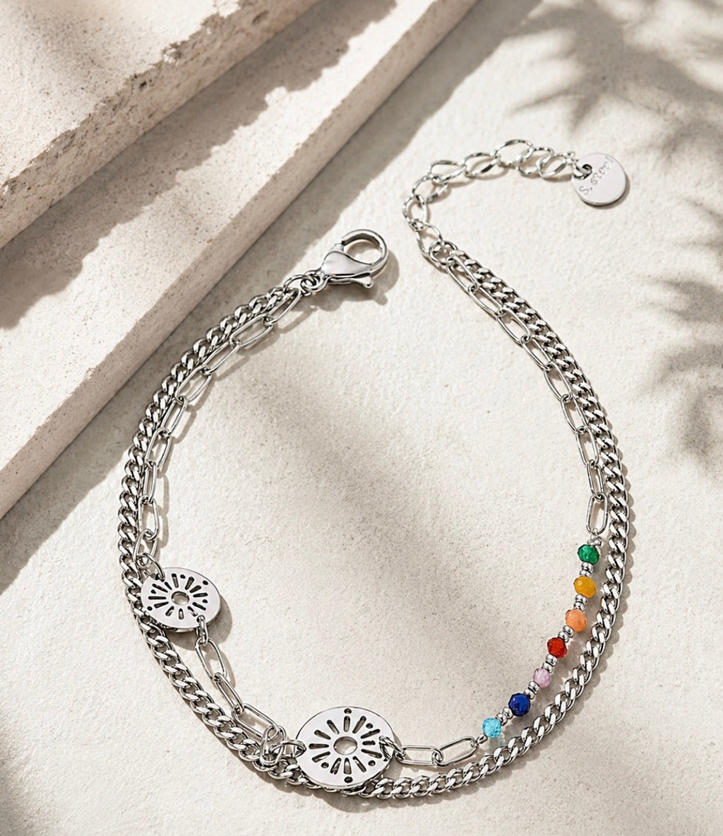 Kaleidoscope Society Anklet