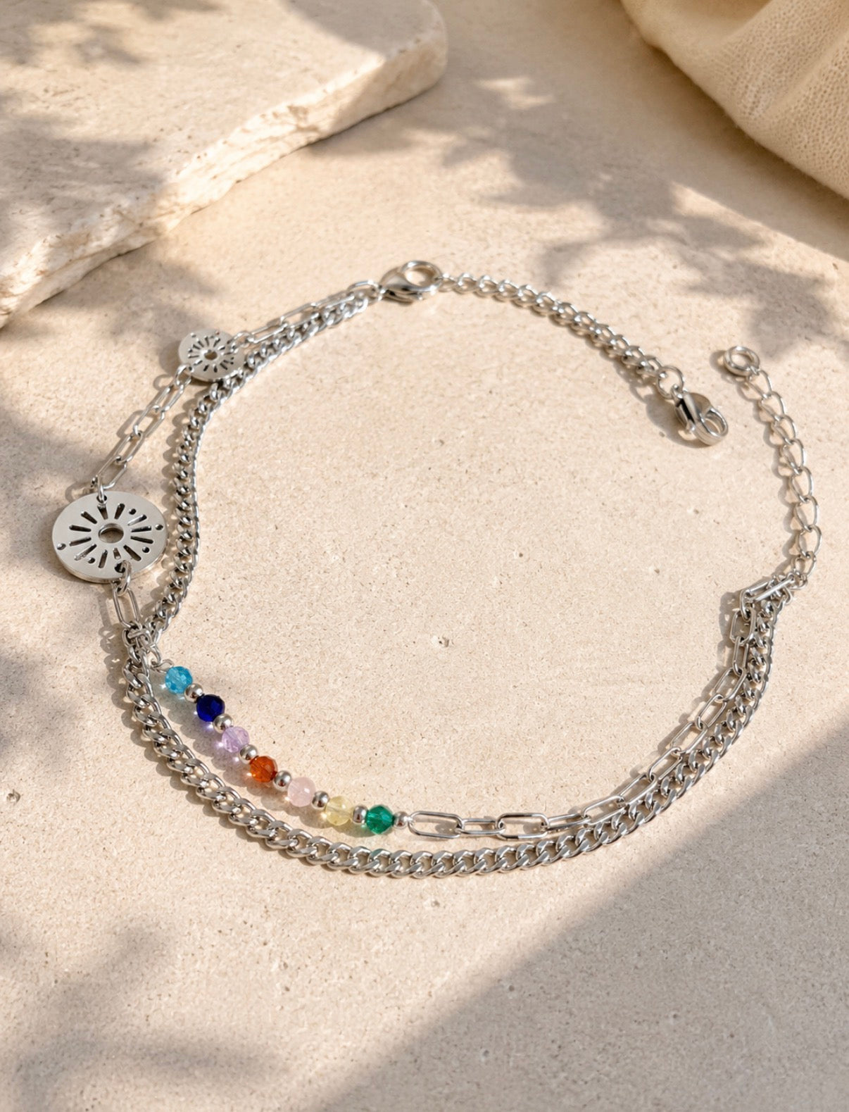 Kaleidoscope Society Anklet