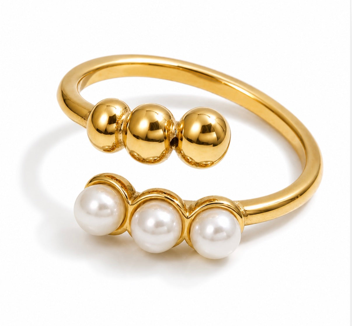 Lover Girl Pearl Ring