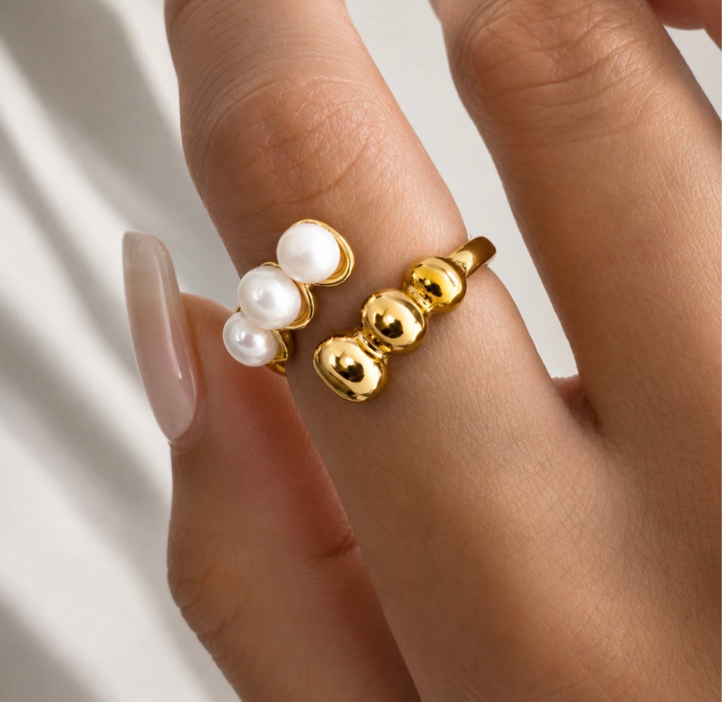 Lover Girl Pearl Ring