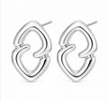 Love Letter Earrings ~Silver