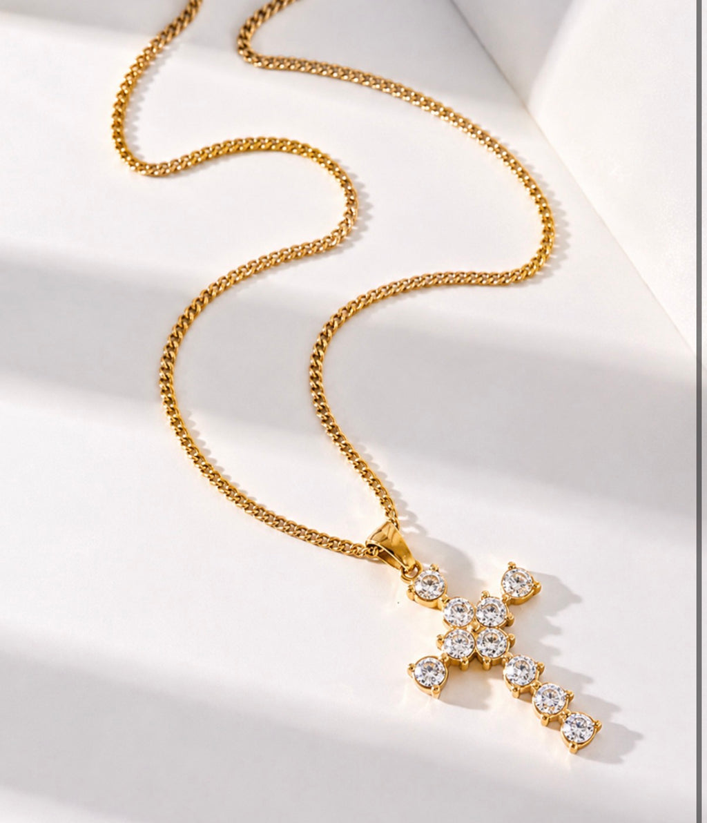 Lumina Cross Necklace