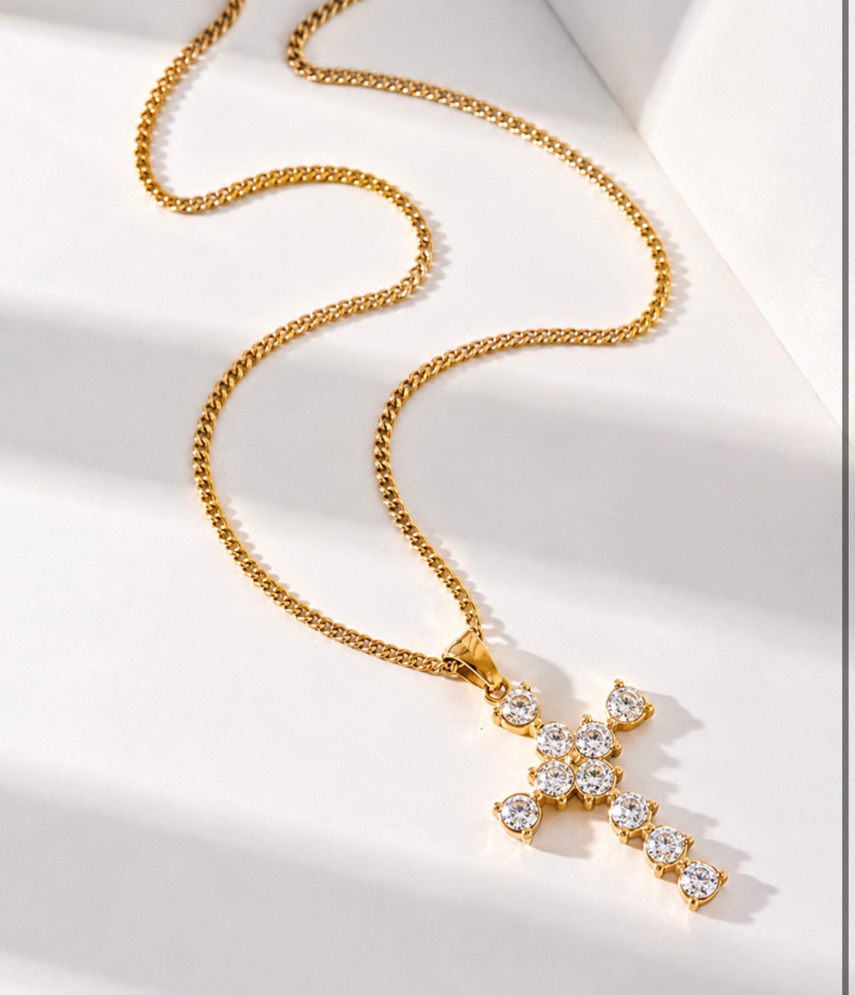 Lumina Cross Necklace