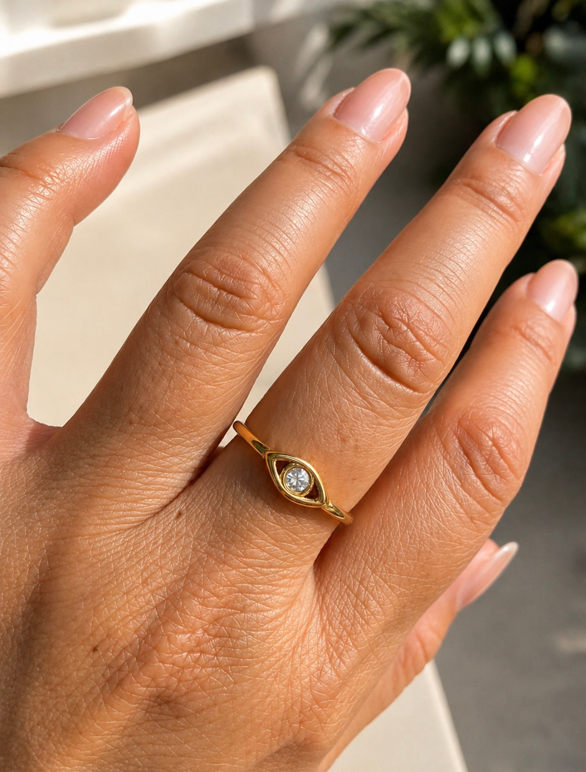 Luminous Gaze Ring