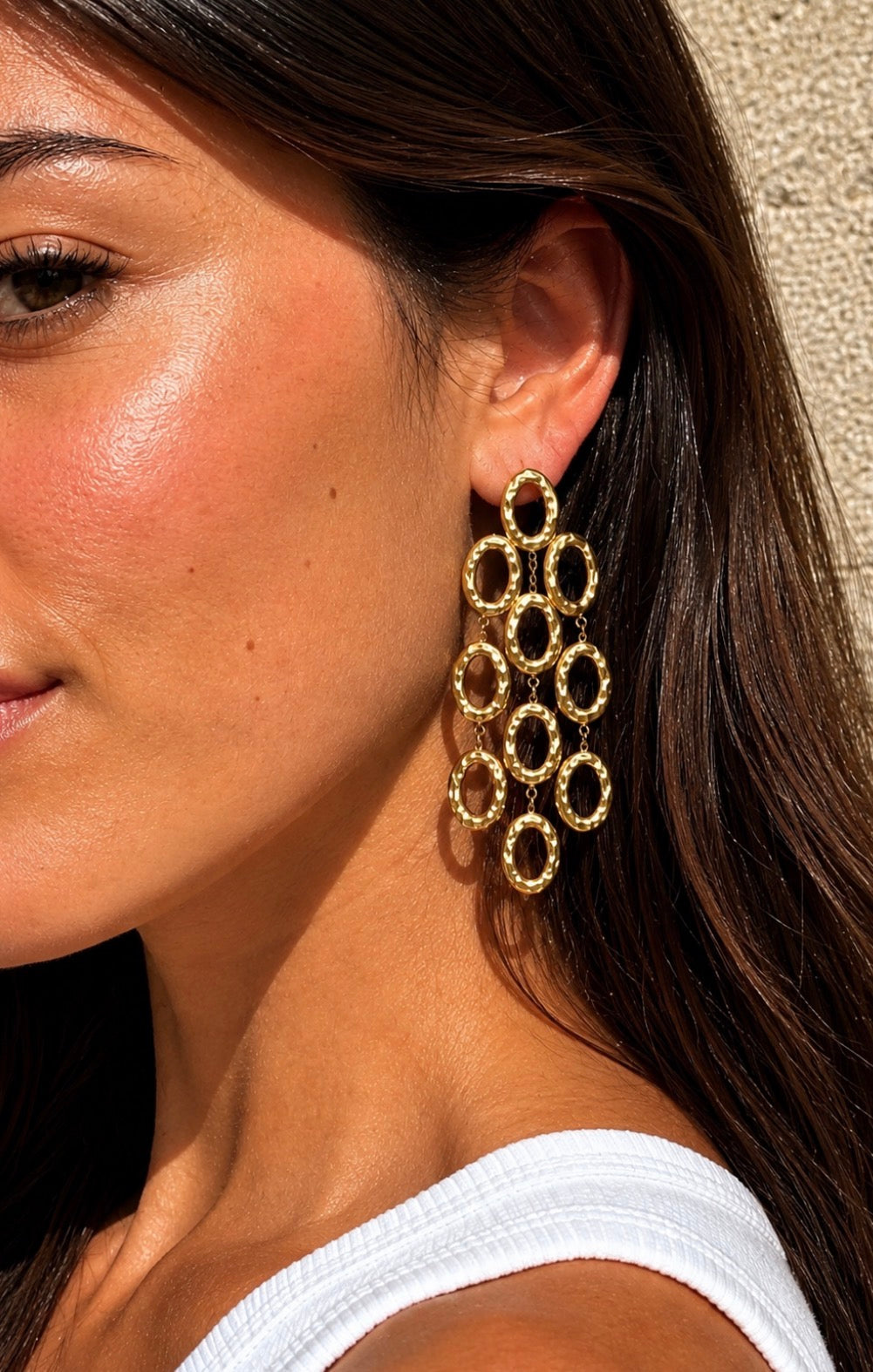 Main Character Gold Earrings