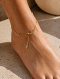 Mint To Be Gold Anklet