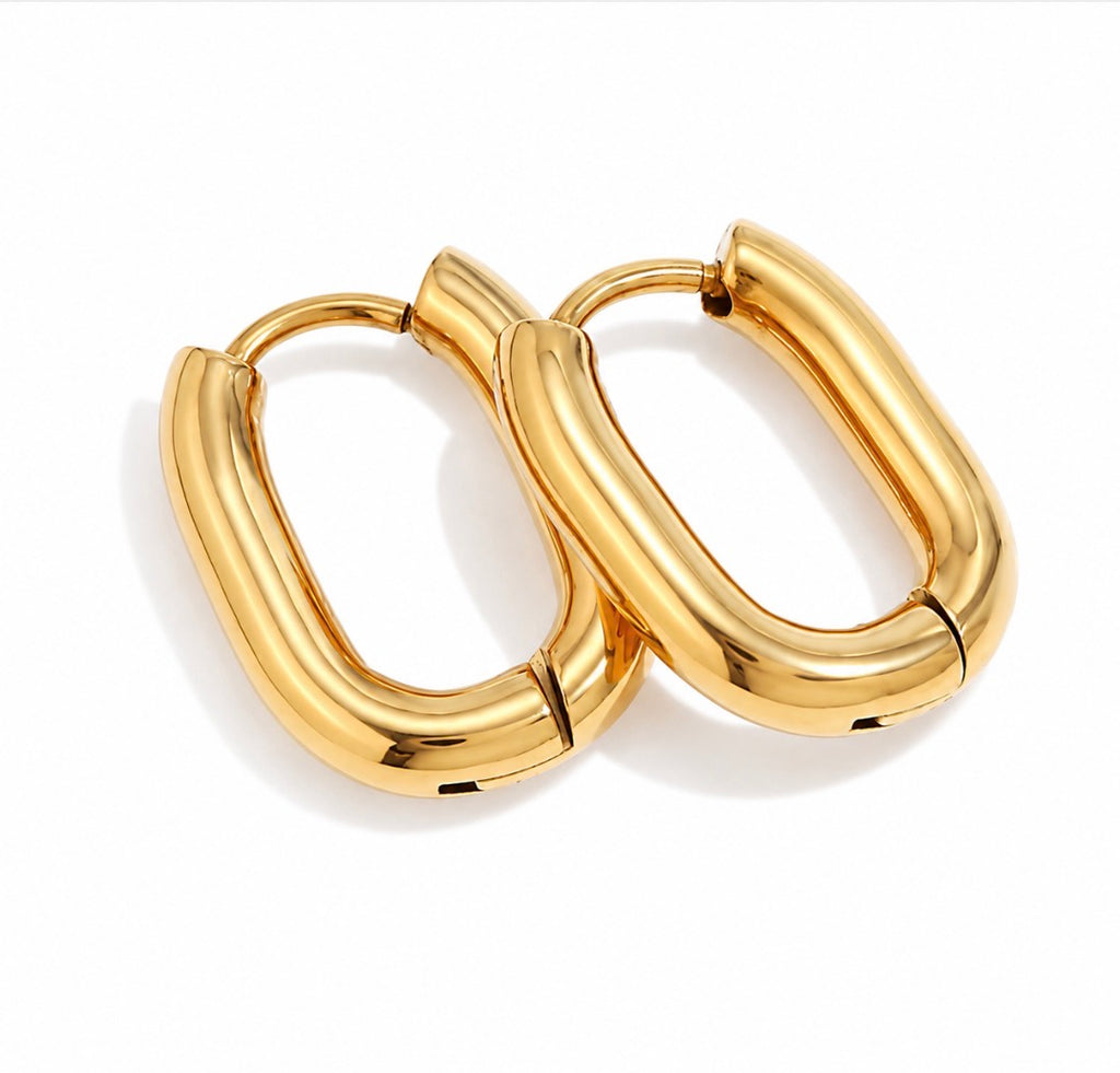 Pretty Little Hoops~Gold
