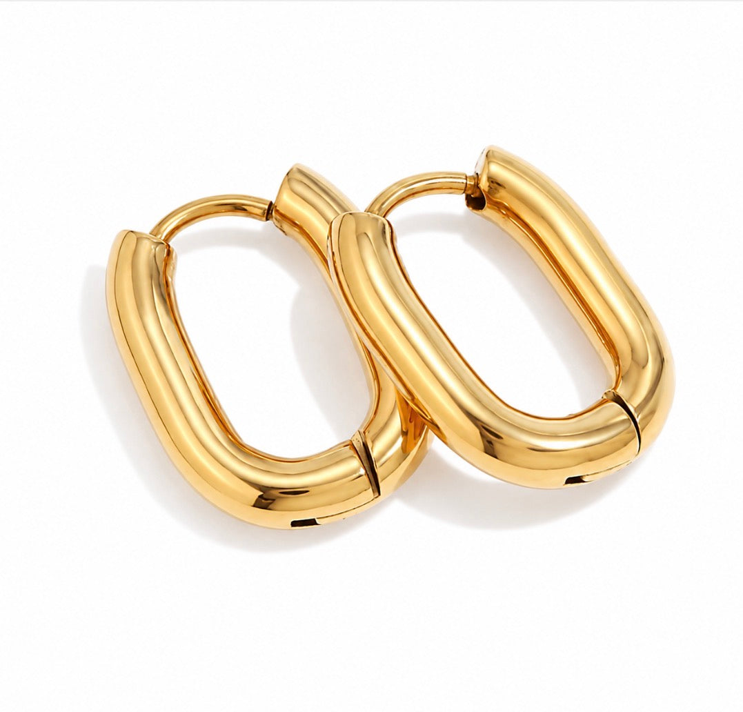 Pretty Little Hoops~Gold