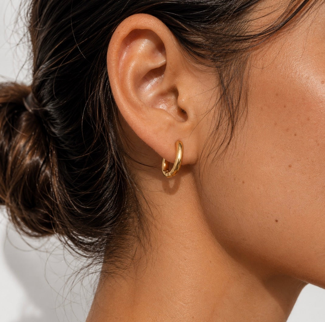 Pretty Little Hoops~Gold