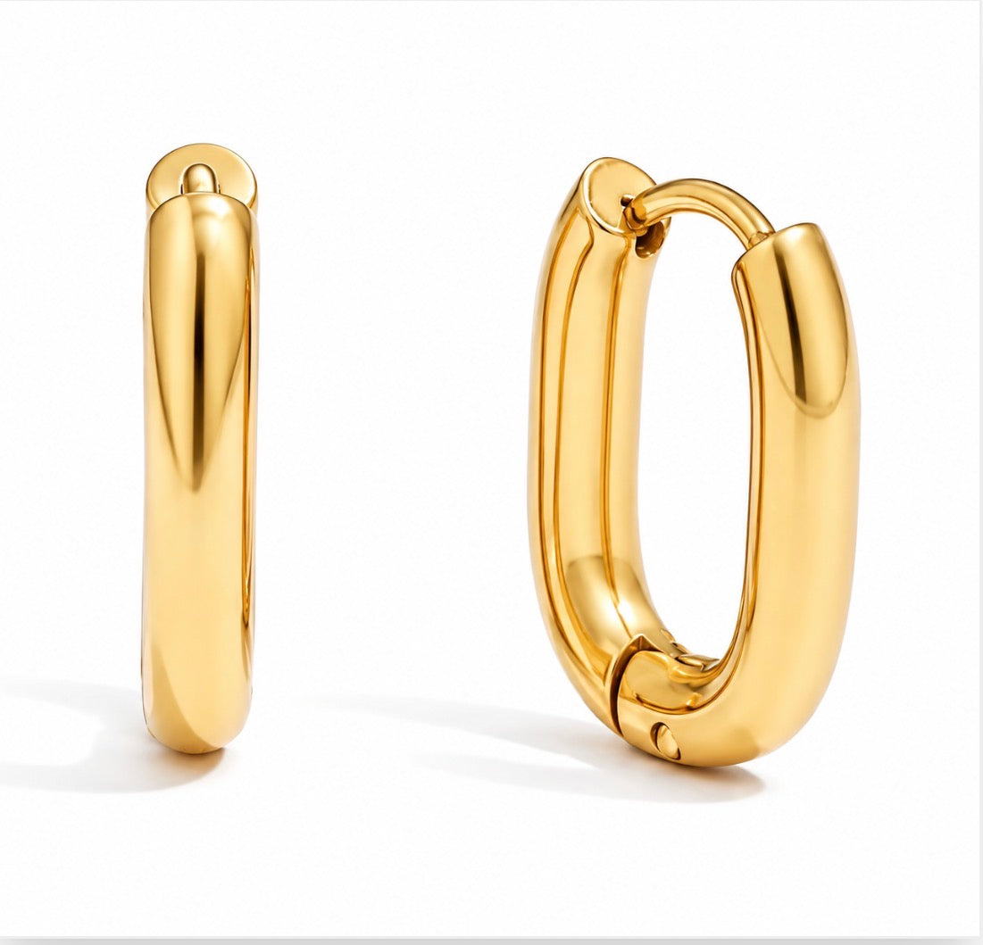Pretty Little Hoops~Gold