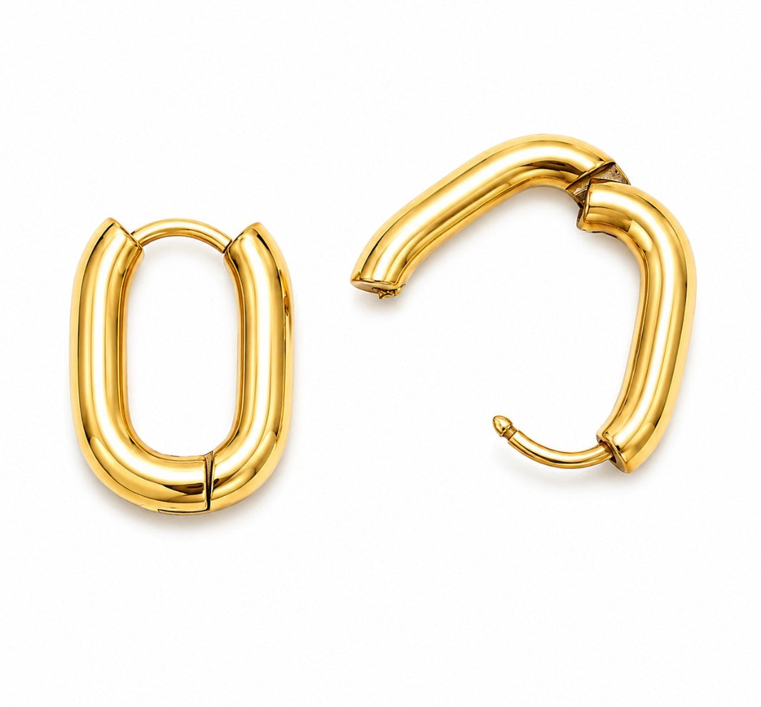 Pretty Little Hoops~Gold