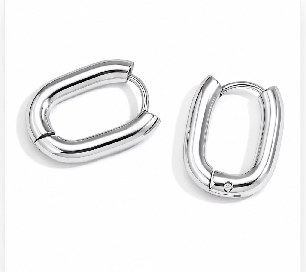 Pretty Little Hoops~Silver