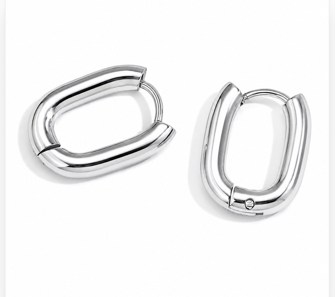 Pretty Little Hoops~Silver