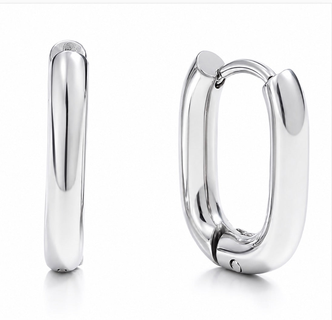 Pretty Little Hoops~Silver