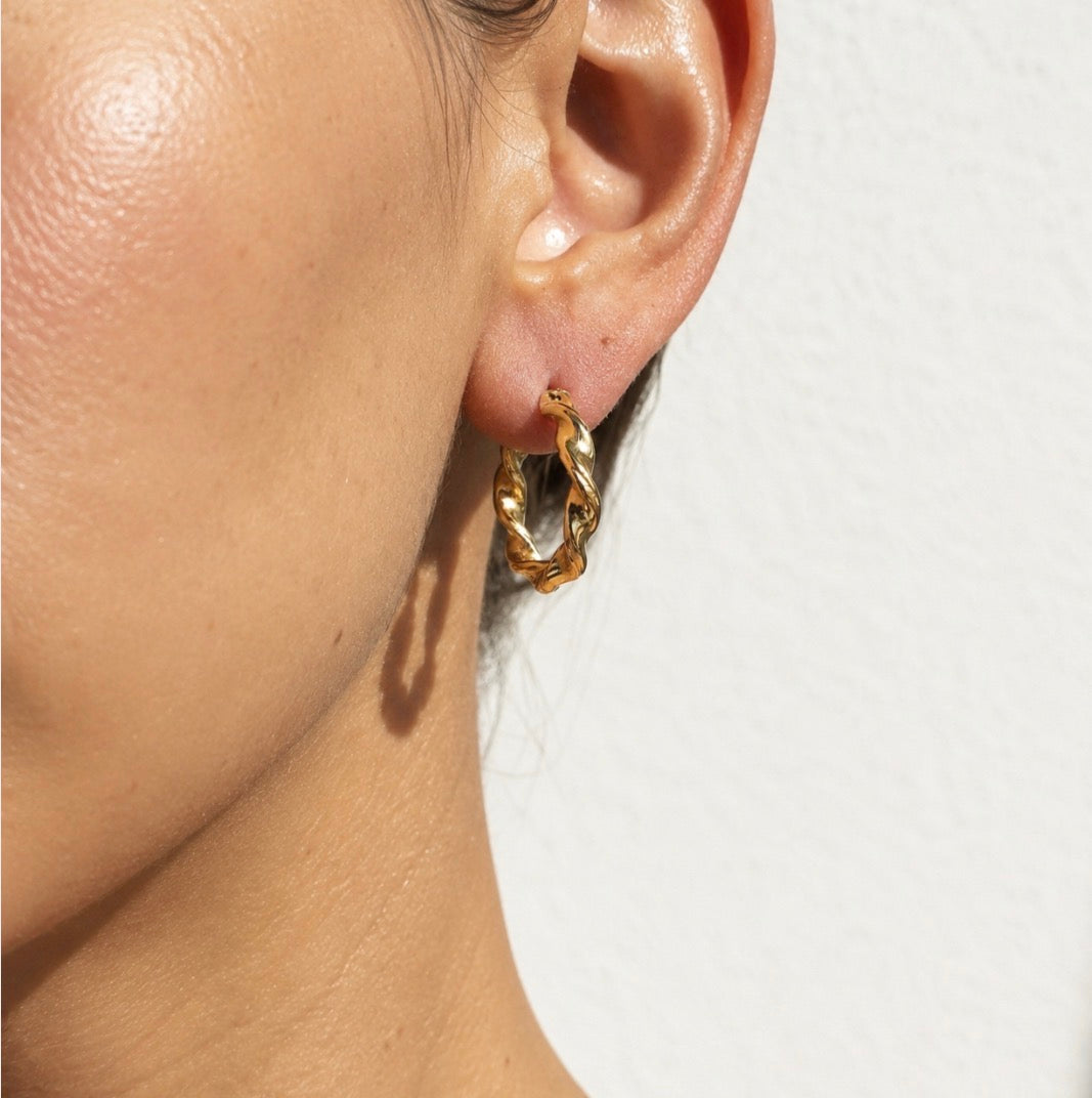 Monaco Gold Earrings