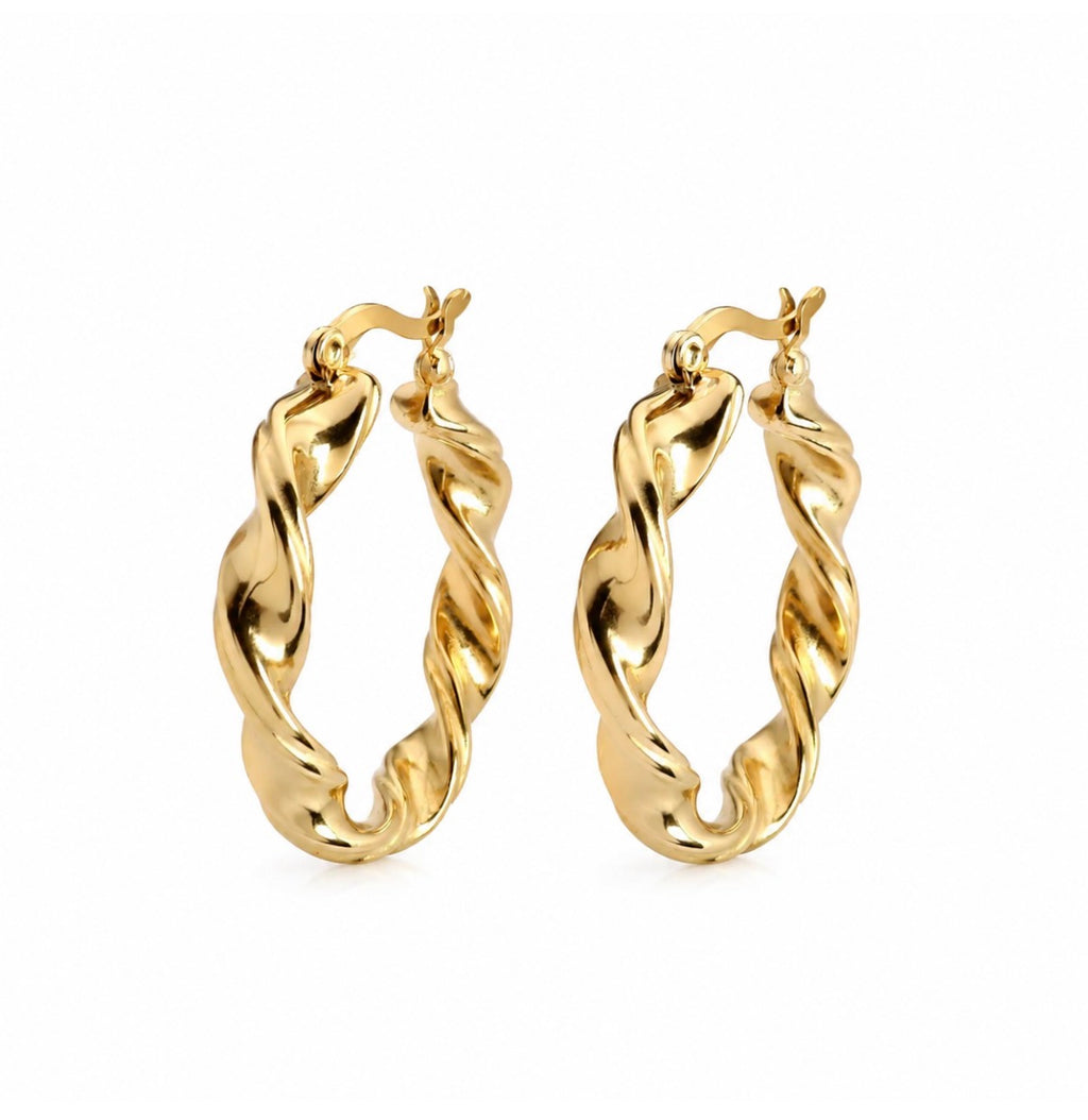 Monaco Gold Earrings