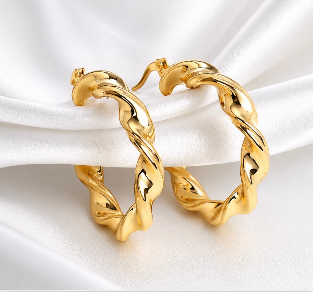 Monaco Gold Earrings