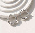 Monaco Silver Earrings