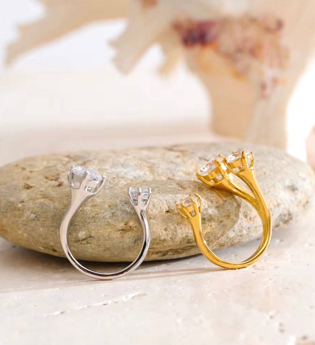 Glow Getter Silver Ring