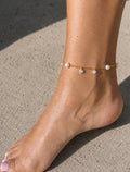 Pearl Society Gold Anklet