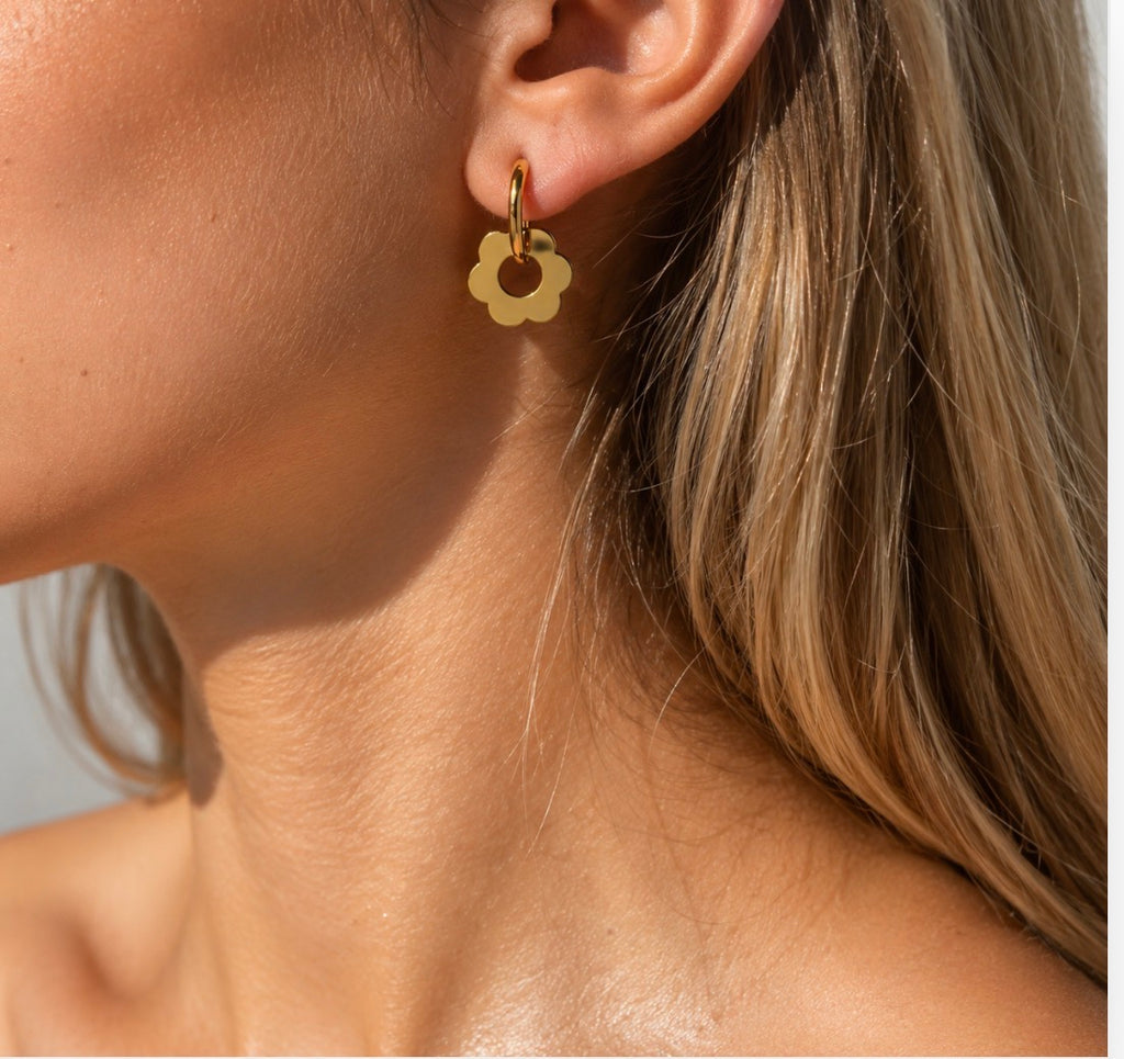 First Date Earrings~Gold