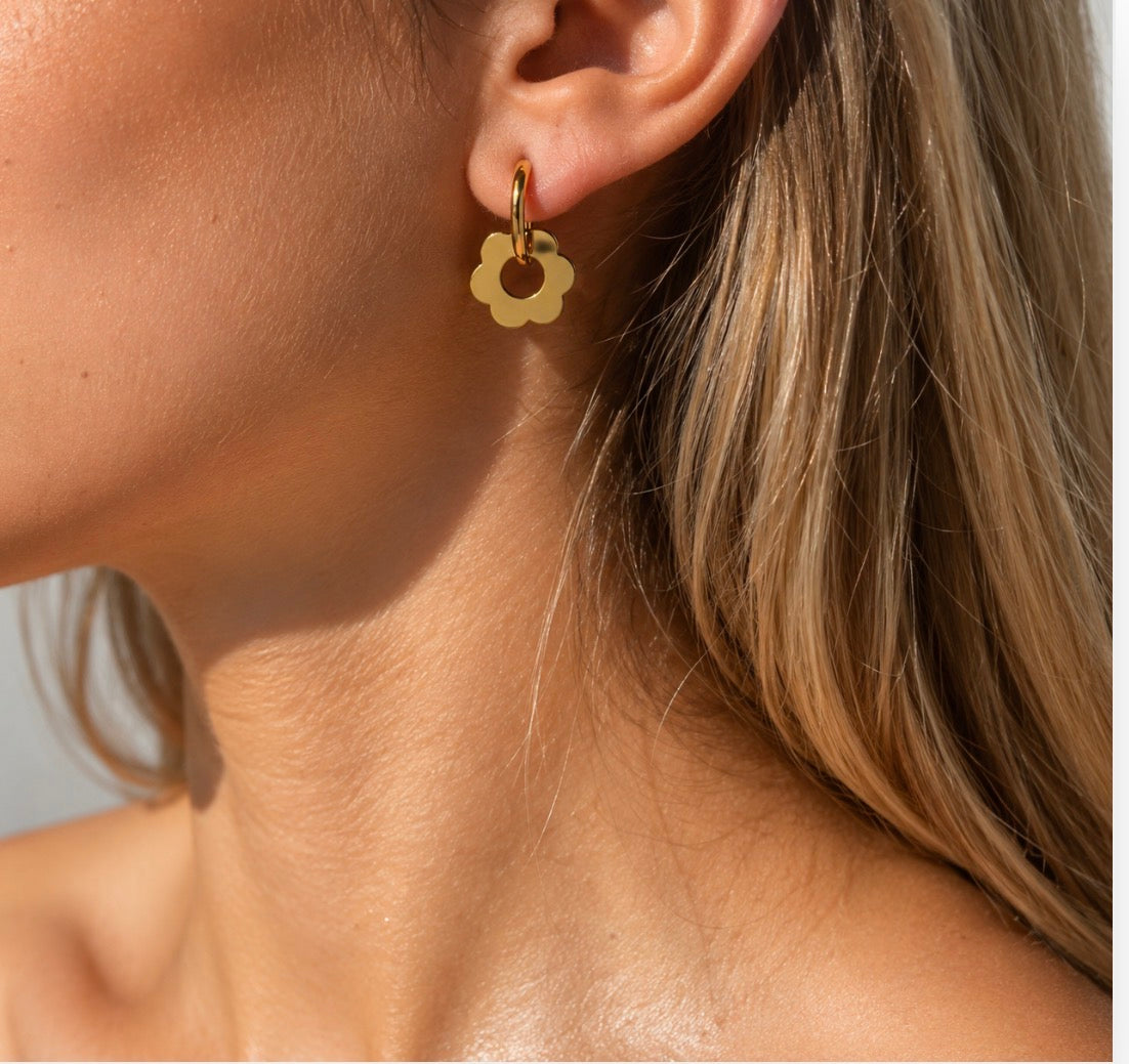 First Date Earrings~Gold