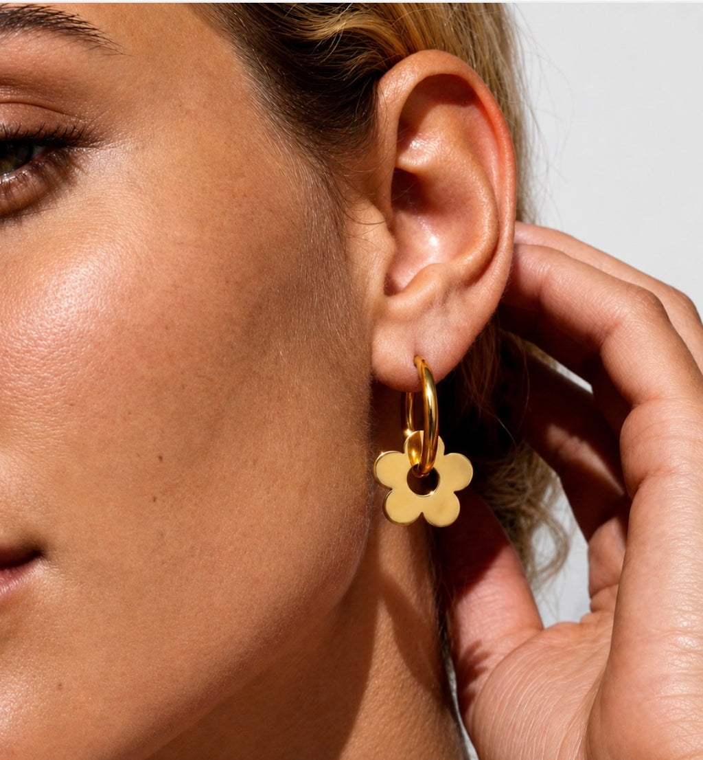 First Date Earrings~Gold