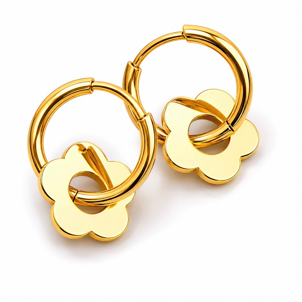 First Date Earrings~Gold