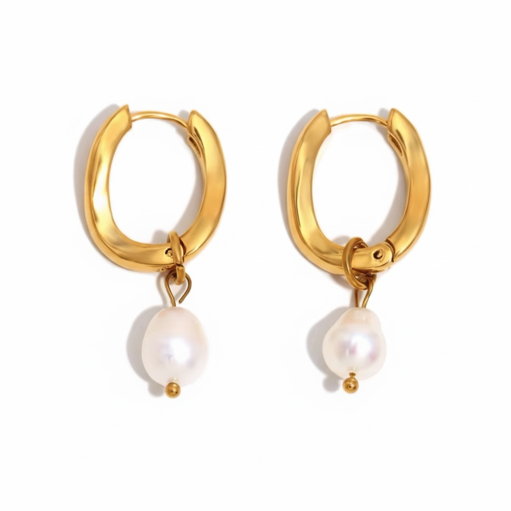 Pretty Girl Pearl Pearls~Gold