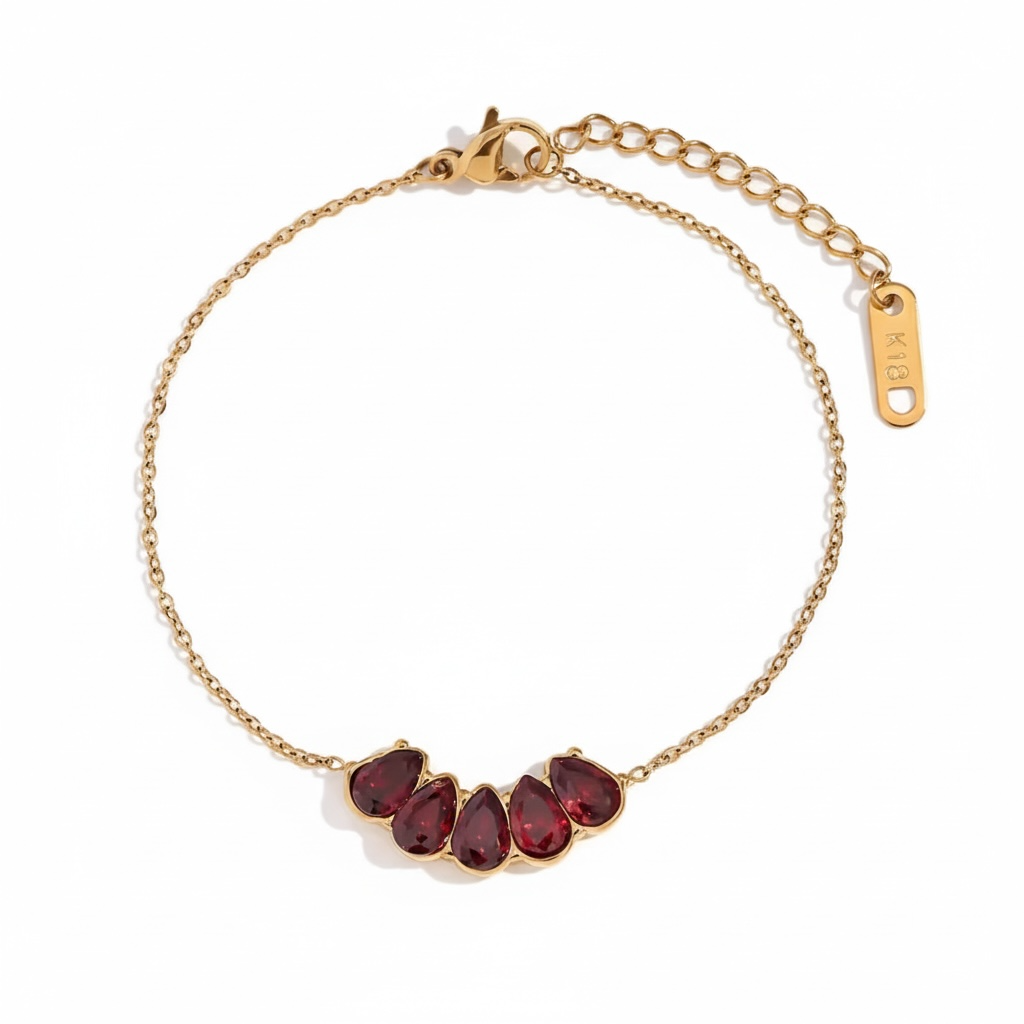 Cherry Glow Bracelet